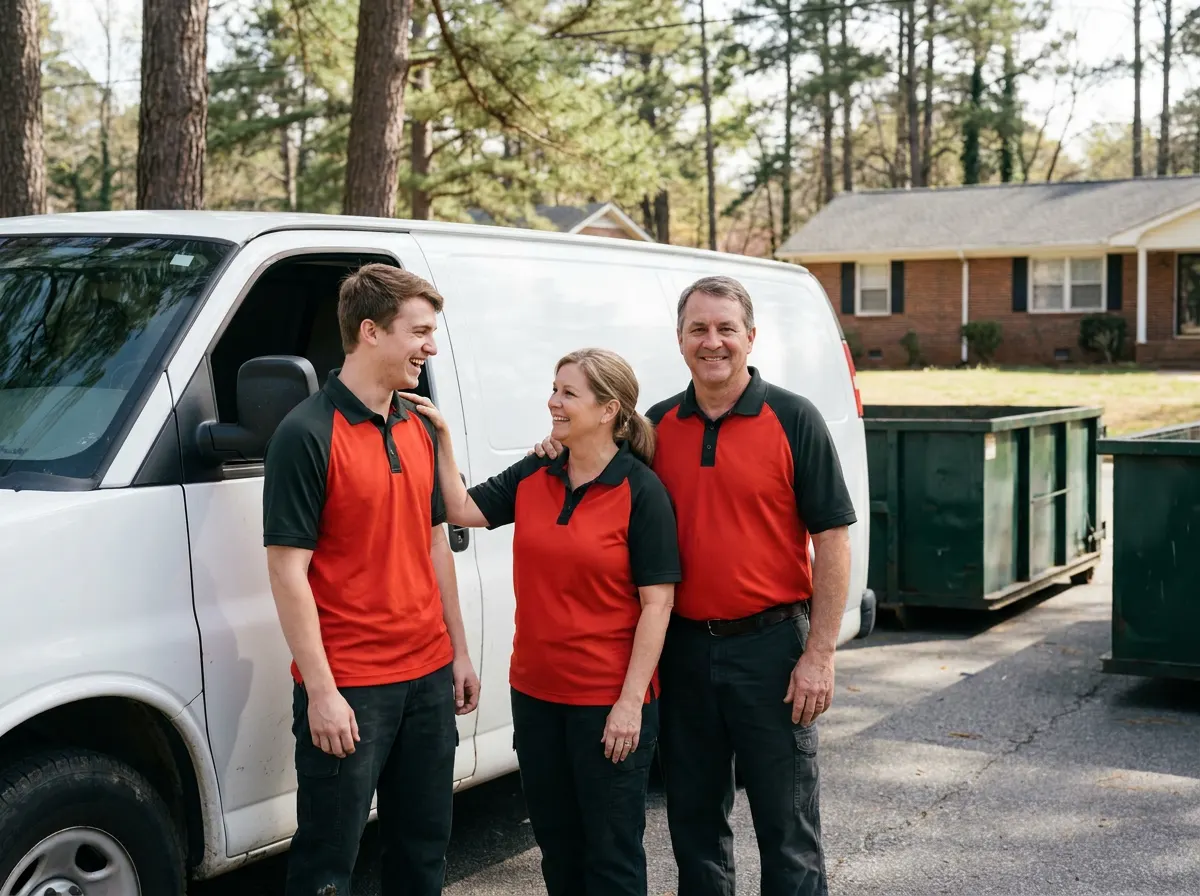Wrenfield Dumpster Rental dumpster rental team in Spartanburg, SC